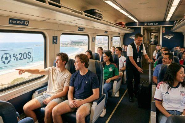 Amtrak's Pacific Surfliner Offers Discounts and Expanded Service for 2026 World Cup in California