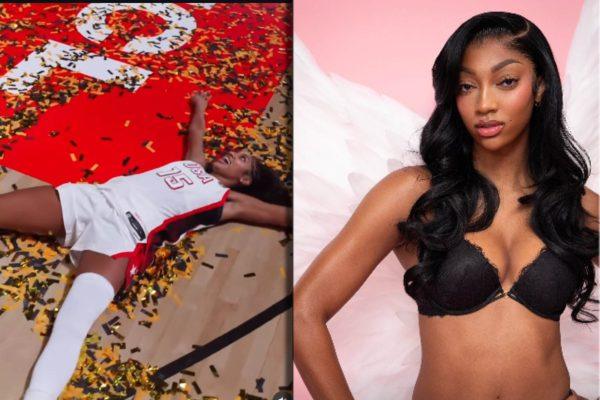 Angel Reese's Balmain gown redefines WNBA tunnel style