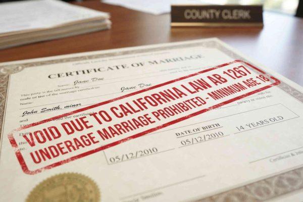 California bans child marriage, setting a new national standard