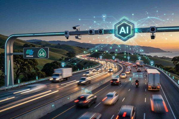 California Debuts AI Traffic System on Highway 68 to Ease Congestion