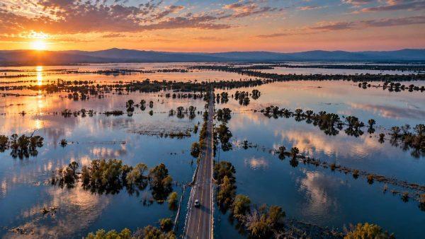 California's Tulare Lake returns after 130 years, then fades again