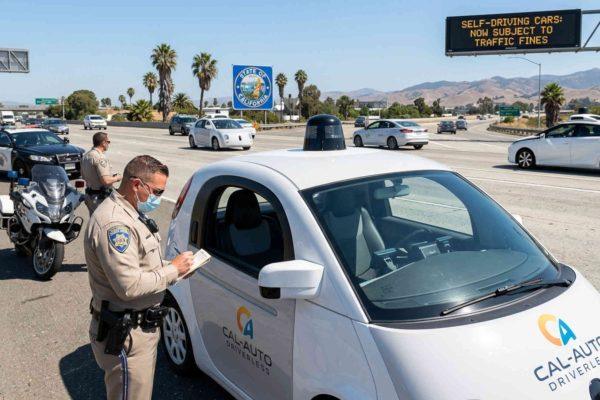 California to Fine Autonomous Vehicle Makers for Traffic Violations