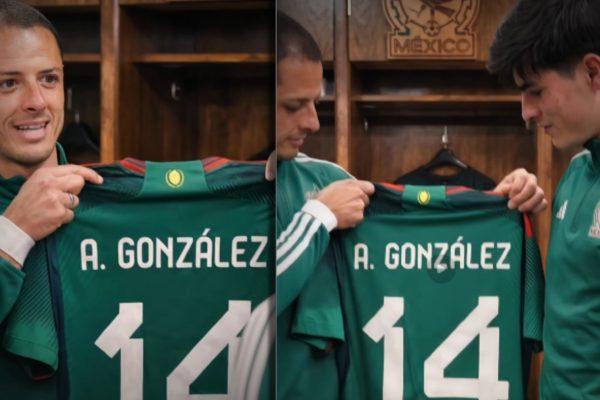 Chicharito passes iconic number 14 jersey to La Hormiga González for Mexico