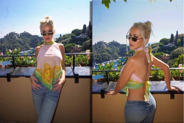 Christina Aguilera's bathtub selfie sets tone for Xtinaween