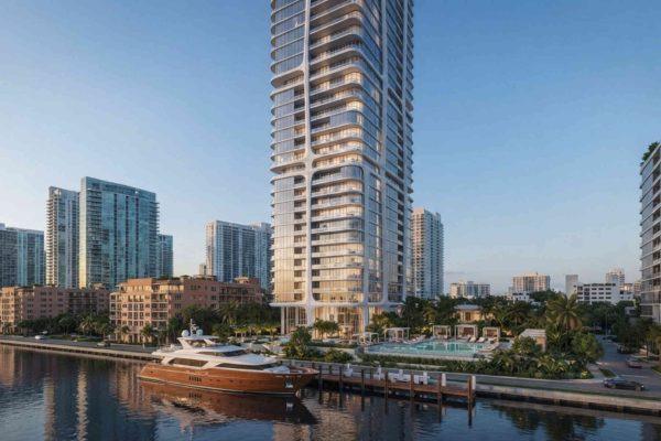 Cipriani Residences Miami tops off at 290 meters with 80% sold