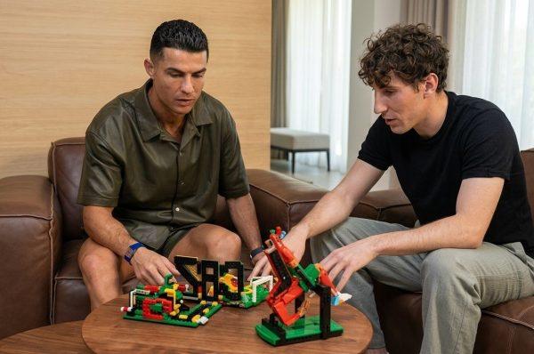 Cristiano Ronaldo's Genuine Surprise at His LEGO Minifigure Wins Over Fans