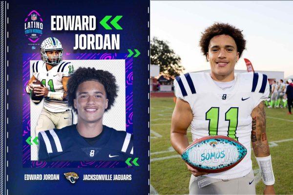 Cuban American quarterback Edward Jordan IV wins NFL Latino Youth Honors