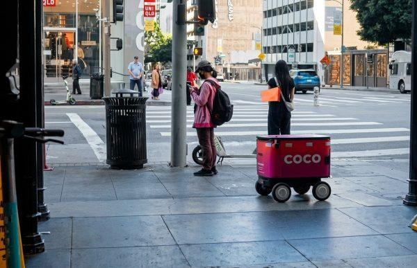 Delivery Robots Become Eyes for Blind Pedestrians in Los Angeles and Helsinki