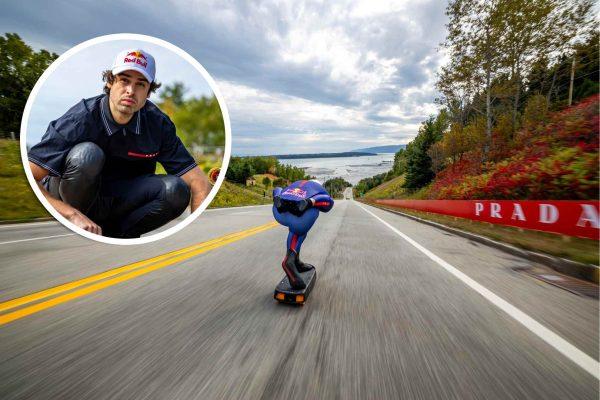 Diego Poncelet sets new skateboard speed record at 151.83 km/h