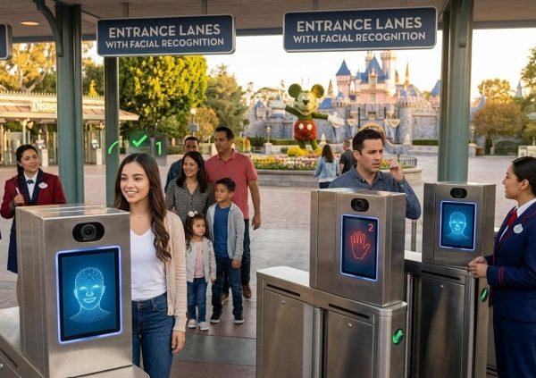 Disney Parks Roll Out Facial Recognition for Faster Entry, Sparking Privacy Debate