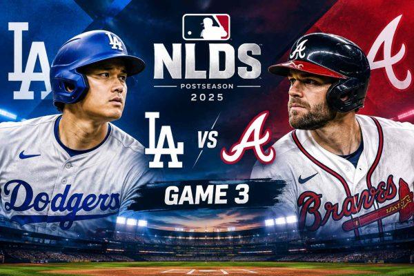 Dodgers vs Braves Game 3: Atlanta aims to seize series lead at Truist Park