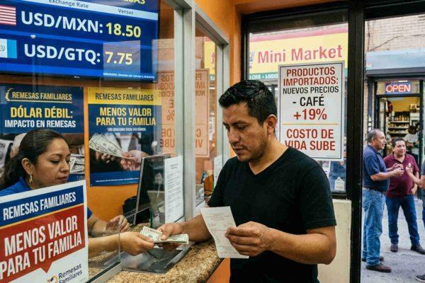 Dollar's Steep Drop Squeezes Latino Families and Businesses Across the US