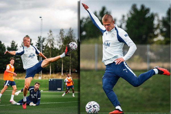 Erling Haaland's wood-chopping ritual to cope with relentless schedule