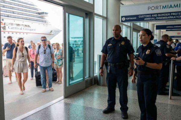 Florida mother arrested at Miami port after leaving kids home alone on cruise
