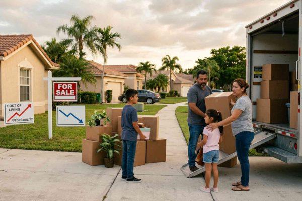 Florida's Affordability Crisis Drives Latino Families Out of the Sunshine State