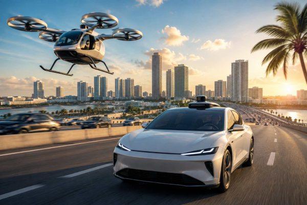 Florida to test flying taxis and self-driving cars by 2026