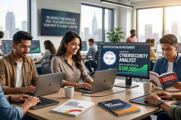 Free Tech Certifications Open Doors to Six-Figure Salaries for Latinos in the US