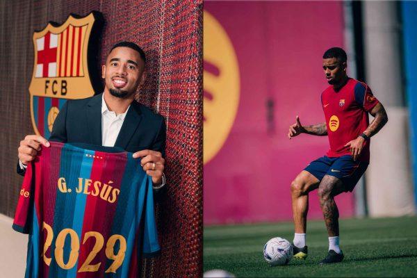 Gabriel Jesus could make Barcelona debut at Mestalla this weekend