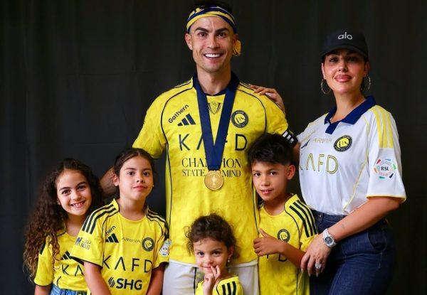 Georgina Rodríguez's Style Steals the Show at Al Nassr's Saudi Pro League Title Celebration