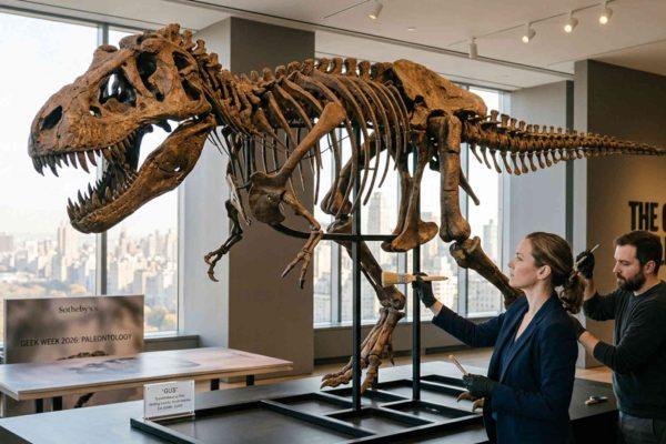 Gus the T. Rex: A 67-Million-Year-Old Survivor Heads to Auction in New York
