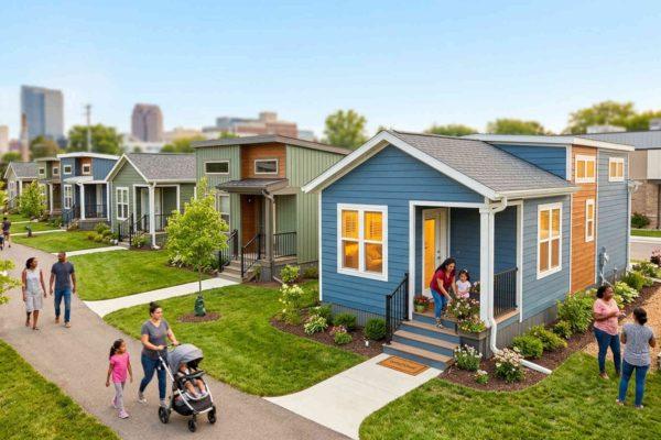 Hope Village in Grand Rapids Offers Tiny Homes as a Path to Homeownership for Low-Income Families