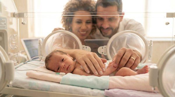 Houston hospital's Skincubator lets parents hold premature twins safely