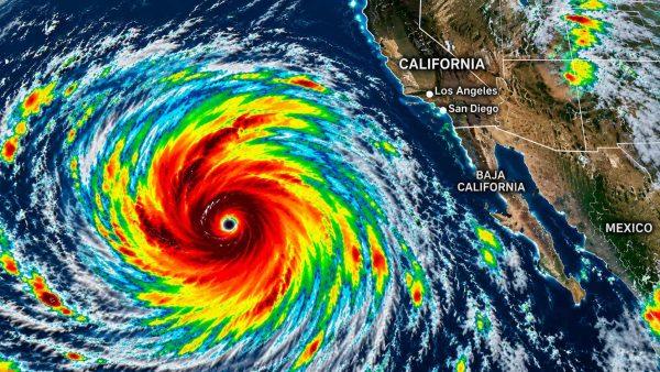 Hurricane Rachel's Pacific U-Turn Puts Southern California on Alert