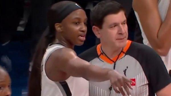 Jackie Young's courtside clash with Fever fan sparks debate on WNBA boundaries