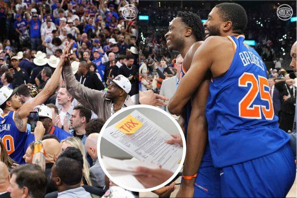 Knicks Championship Bonuses Slashed by Taxes, Leaving Players with Half the Payout