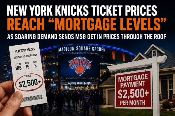 Knicks Playoff Ticket Prices Hit Mortgage Levels at Madison Square Garden