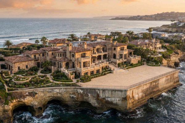 La Jolla's Sand Castle mansion cuts price to $87.5 million