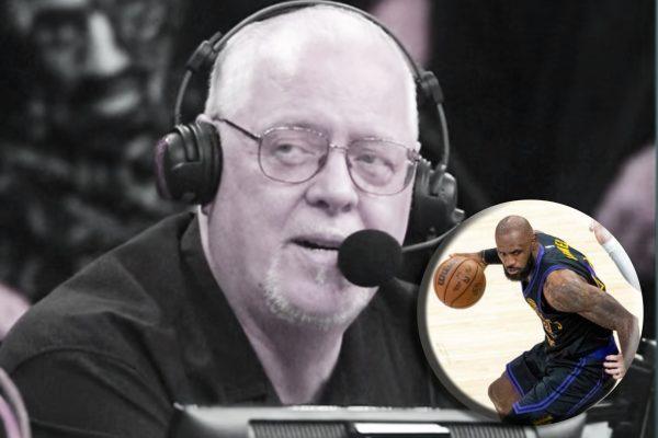 LeBron James honors late Lakers announcer Lawrence Tanter with heartfelt salute