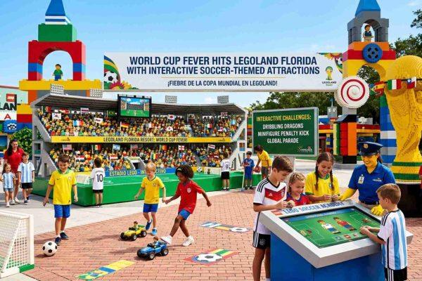 Legoland Florida Brings World Cup Fever to Life with Soccer-Themed Attractions