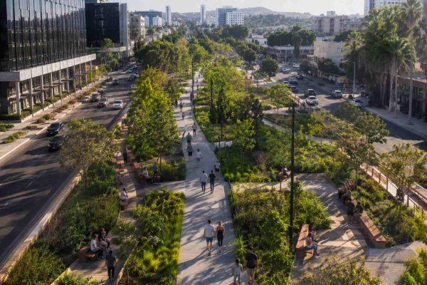 Los Angeles' San Vicente Park plan targets the city's toughest intersection