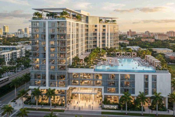 Luxury towers reshape student housing near University of Miami