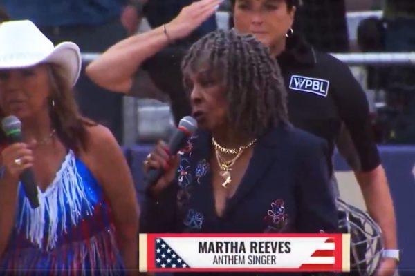 Martha Reeves' anthem at WPBL opener sparks debate online