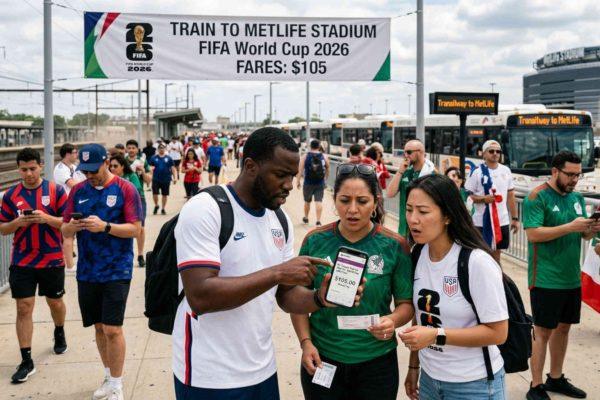 MetLife World Cup Train Fares Spark Outrage Among Latino Fans