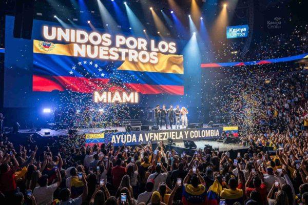 Miami concert unites Latino stars to aid Venezuela and Colombia after quakes