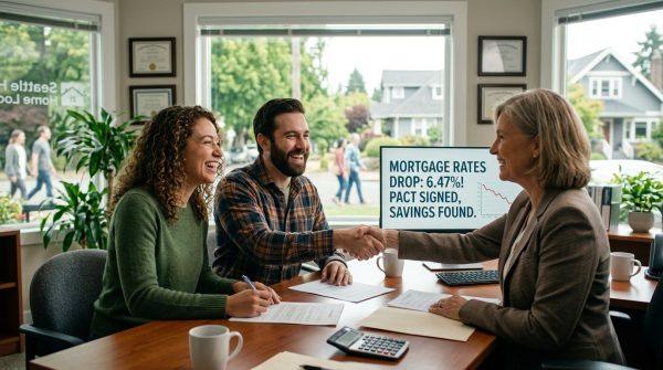 Mortgage Rates Drop to 6.47%: A Brief Window for Homebuyers