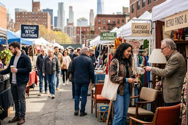 New York's 2026 Vintage Markets Revive Retro Fashion and Community Hubs