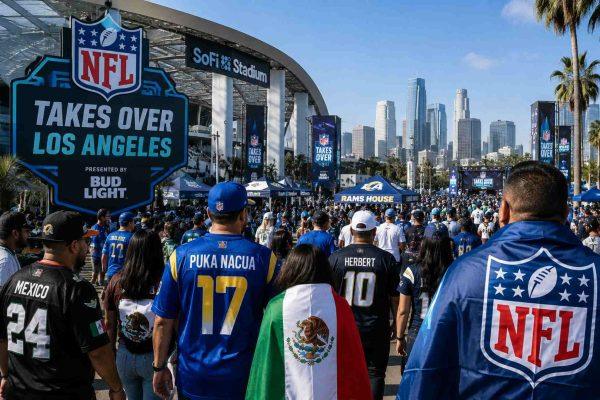 NFL's SoFi Stadium weekend celebrates Los Angeles' Latino fanbase