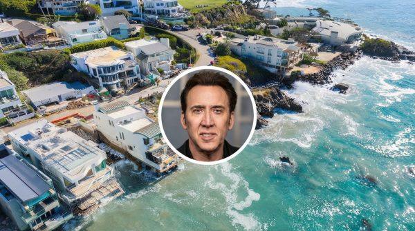 Nicolas Cage's Malibu mansion faces cliff collapse after sinkhole