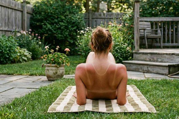 Nude Sunbathing in New York Backyards: Legal, But Only If You're Hidden