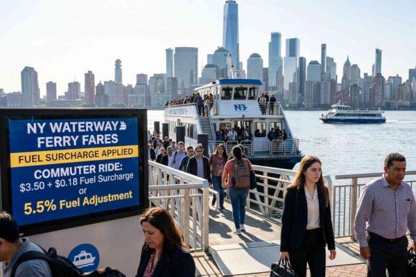 NY Waterway Ferry Surcharge Hits Hudson River Commuters, Including Latino Workers