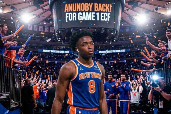 OG Anunoby Returns to Practice: Knicks' Defense Gets a Boost Ahead of ECF