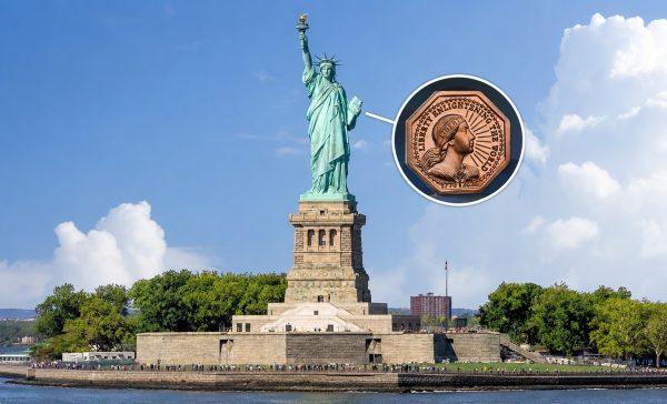 Own a Piece of Lady Liberty: Authentic Copper Coin from 1980s Restoration Now Available