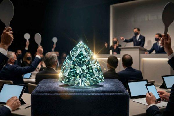 Rare Ocean Dream Diamond Fetches $17.3 Million in Geneva Auction