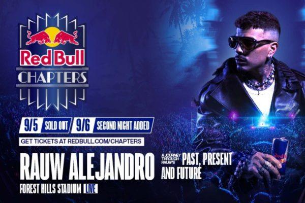 Rauw Alejandro adds second New York show to Red Bull Chapters run