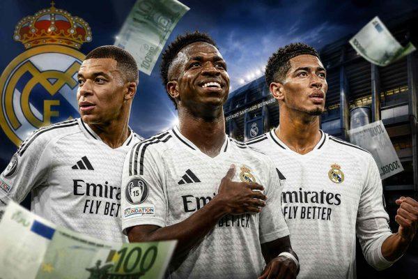 Real Madrid's Top 10 Salaries: Mbappé Leads a Billion-Euro Locker Room
