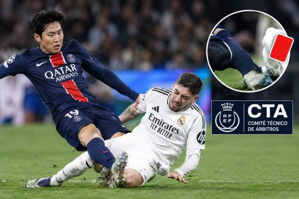 Referees admit Lee Kang-in should have been sent off in Madrid derby
